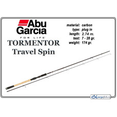 Fishing rod ABU GARCIA Tormentor Spin - 274, 7-28
