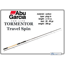 Fishing rod ABU GARCIA Tormentor Spin - 274, 20-60