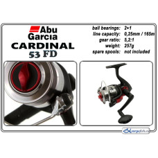 Reel ABU GARCIA Cardinal - 53 FD