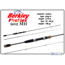 Fishing rod BERKLEY FireFlex 902MH - 270. 20-60