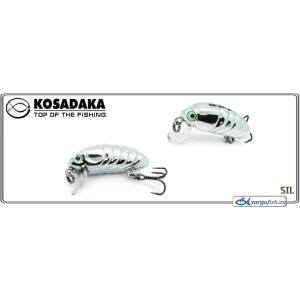 Lure KOSADAKA Cocoon XS 32F - SIL
