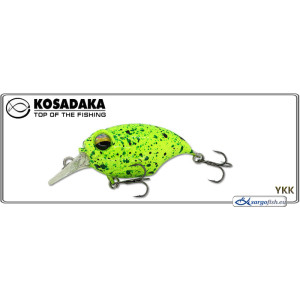 Lure KOSADAKA Dexter Crank XS 45F - YKK