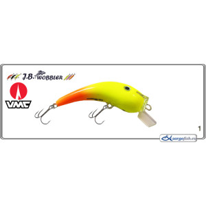 Lure J.B.Wobbler LUSIKA 63 - 1