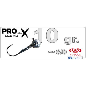 Džīgu galva PRO-X 6/0 - 10.0
