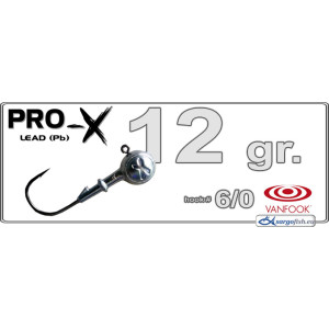 Džīgu galva PRO-X 6/0 - 12.0