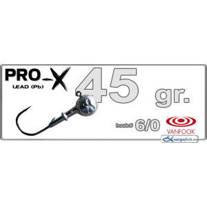 Džīgu galva PRO-X 6/0 - 45.0