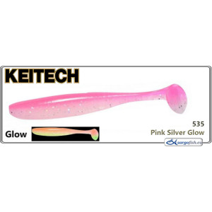 Silicone decoy KEITECH Easy SHINER 5.0 - 535