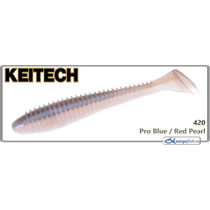 Silicone decoy KEITECH Swing IMPACT FAT 4.3 - 420