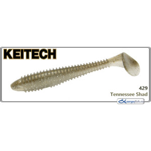 Silicone decoy KEITECH Swing IMPACT FAT 4.3 - 429