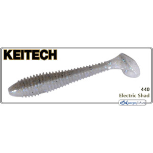 Silicone decoy KEITECH Swing IMPACT FAT 4.3 - 440