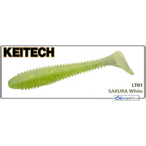 Silicone decoy KEITECH Swing IMPACT FAT 4.3 - LT01