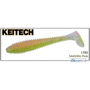 Silicone decoy KEITECH Swing IMPACT FAT 4.3 - LT02