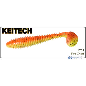 Silicone decoy KEITECH Swing IMPACT FAT 4.3 - LT53