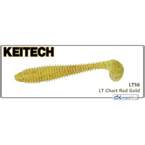 Silicone decoy KEITECH Swing IMPACT FAT 4.3 - LT56