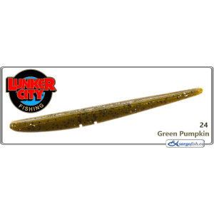 Silikona māneklis Lunker City Slug-GO 4.5 - 024