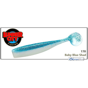 Silicone decoy Lunker City Shaker 4.5 - 170