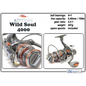 Spole NAMAZU Wild Soul - 4000
