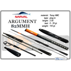 Fishing rod NARVAL Argument 82MMH - 250, up to 35