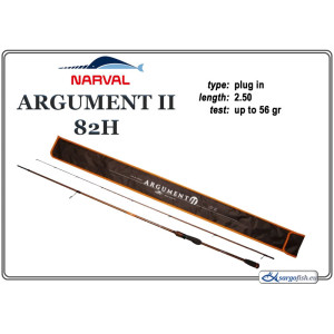 Makšķerkāts NARVAL Argument II 82H - 250, up to 56