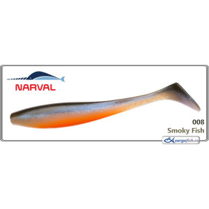 Silikona māneklis NARVAL Choppy Tail 14 - 008 Silikona māneklis NARVAL Choppy Tail 14 - 008