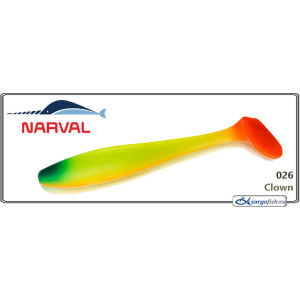 Silikona māneklis NARVAL Choppy Tail 14 - 026 Silikona māneklis NARVAL Choppy Tail 14 - 026