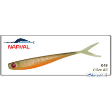 Silicone decoy NARVAL Fishing Skinny Slug 23 - 049