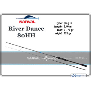 Makšķerkāts NARVAL River DANCE 80HH - 240, up to 70
