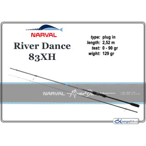 Makšķerkāts NARVAL River DANCE 83XH - 252, up to 90