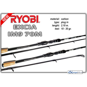 Fishing rod RYOBI Excia IM9 70M - 210, 10-30