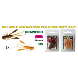 Silikona māneklis SARGOFISH Raza CRAWFISH CR 40 - 05