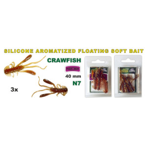 Silikona māneklis SARGOFISH Raza CRAWFISH FM 40 - 07