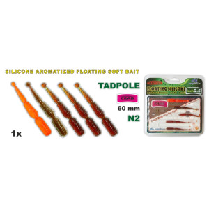 Silikona māneklis SARGOFISH Raza TADPOLE CR 60 - 02