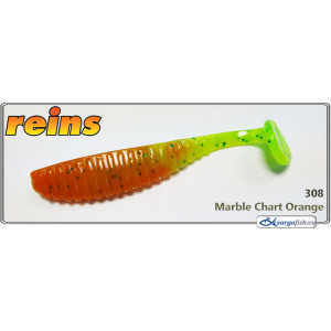 Silicone decoy REINS S-Cape SHAD 3.5 - 308