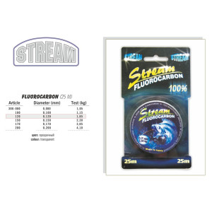 Line STREAM Fluorocarbon 25 - 0.12