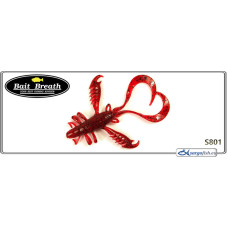 Silicone decoy BAIT BREATH Virtual CRAW 3.6 - S801 Silicone decoy BAIT BREATH Virtual CRAW 3.6 - S801
