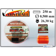 Line MISTRALL Admunson SEA 250 orange - 0.50